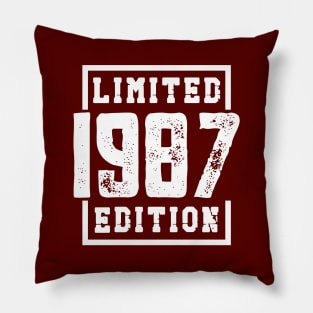 1987 Limited Edition Pillow