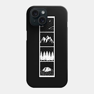 Wild camping photobooth Phone Case