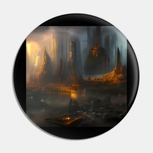 Apocalyptic landscape Pin