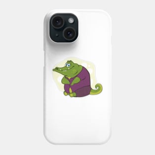 Just a Cute Oversize Croc Phone Case