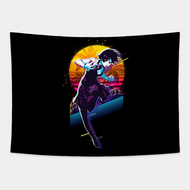 Makoto Niijima v3 Tapestry by DIY Kulon Progo 