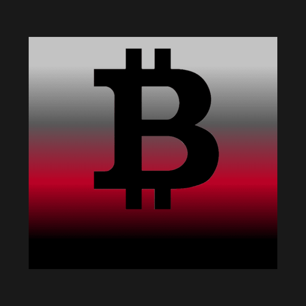 The black bloodstone bitcoin by Pektashop