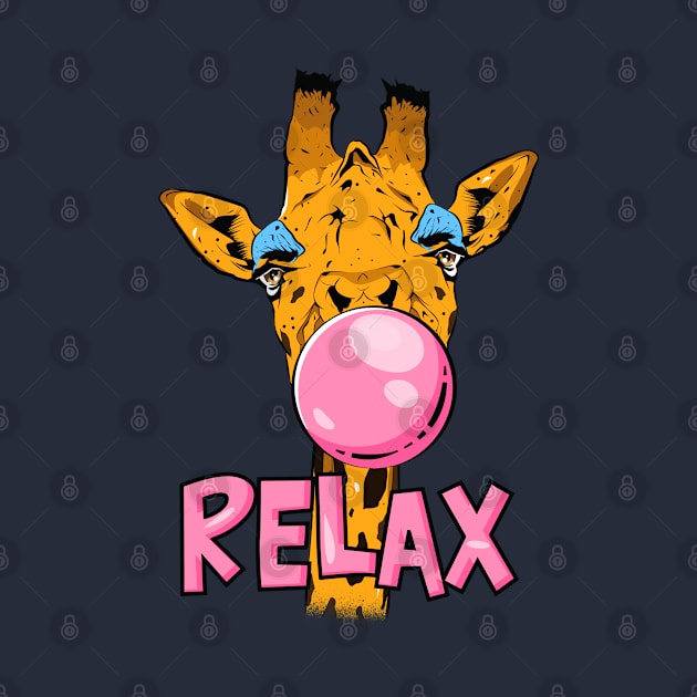 Giraffe Relax by portraiteam