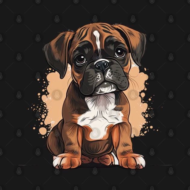 Puppy boxer by JayD World