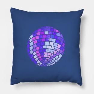 Purple Disco Party Pillow