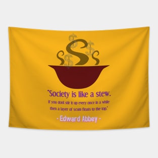 Society Stew Tapestry