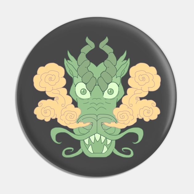 Head of the Dragon Pin by kikyz