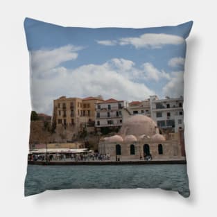 Crete Harbour Pillow