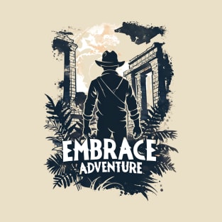 Embrace Adventure - Ancient Temple - Indy T-Shirt