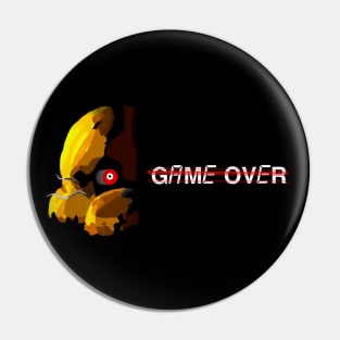 Game Over Pin