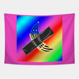 pride banana ecopop Tapestry