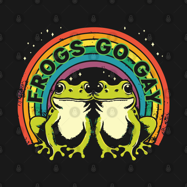 Frogs Go Gay by Trendsdk