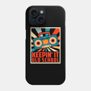 Keeping' It Old school  T shirt For Women Phone Case