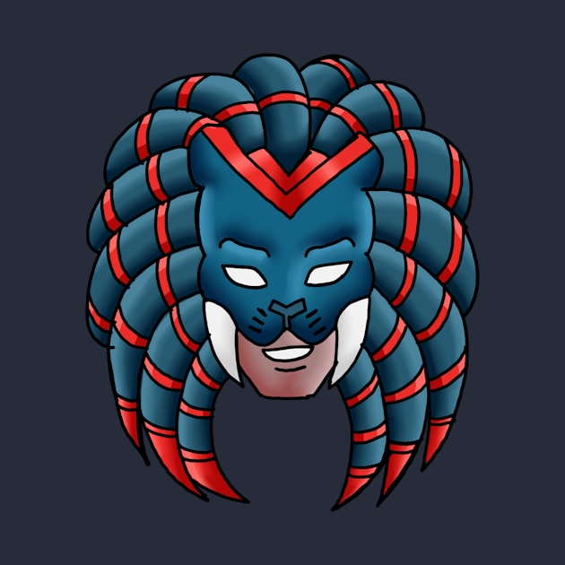 SUPER HERO LEOMAN (HEAD) by MIZART