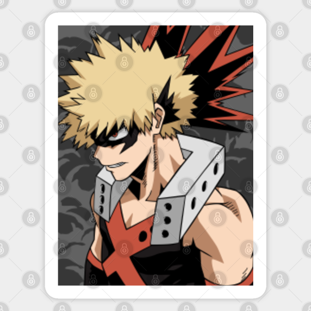 Bakugo Bakugo Sticker Teepublic Uk Bakugo Bakugo Sticker Teepublic Uk