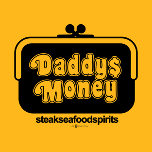 Vintage Retro Daddy$ Money DC Restaurant and Bar T-Shirt