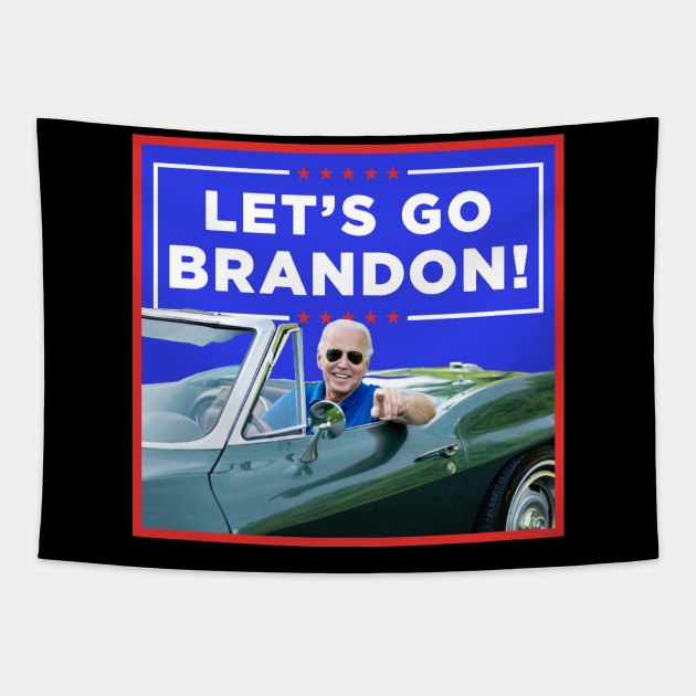 LET'S GO BRANDON Tapestry by CLOSE THE DOOR PODCAST