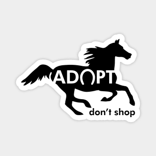 Adopt Horse Magnet