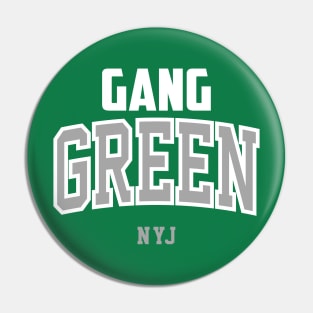 Gang Green Football New York Pin