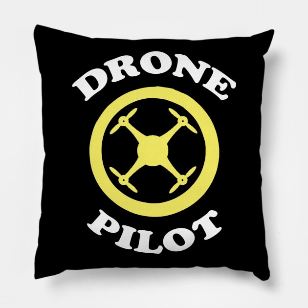 Drone Pilot Hover Pillow by outrigger