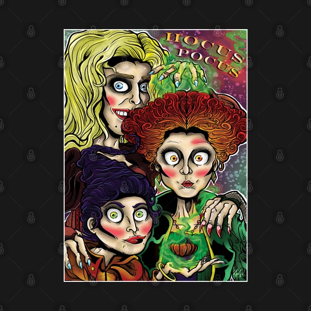 Witches At Play by Levys Artistry