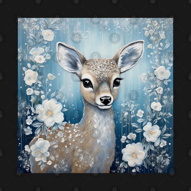 Deer Painting by Enchanted Reverie