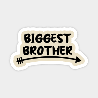 Biggest Brother Shirt, Big Brother Shirt, Brother Shirts, Big Brother, Biggest Brother, Big Bro, New Baby Announcement, Brother Raglan Shirt Magnet