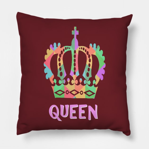 Queen Pillow by DogfordStudios