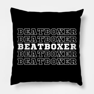 Beatboxer. Pillow