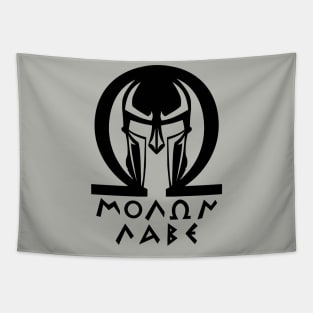 Mod.7 Molon Labe Greek Spartan Tapestry