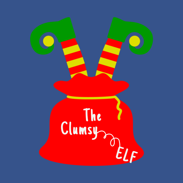 The Clumsy Elf Family Matching Christmas 2020 Gift  by NiftyGiggles