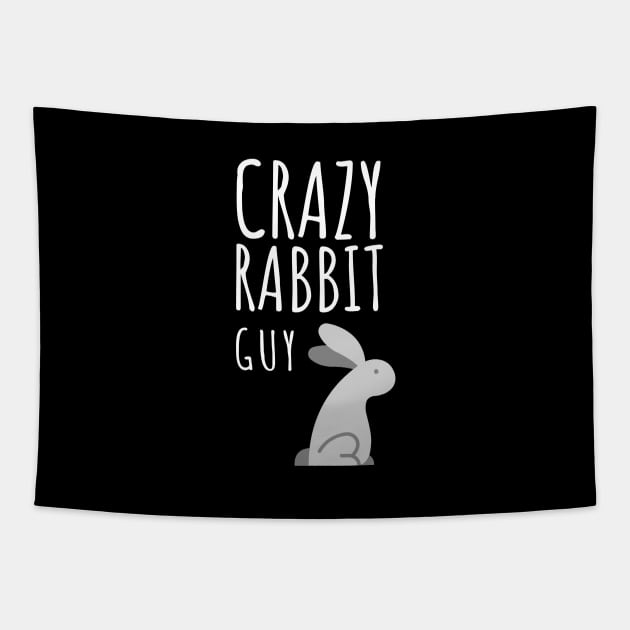 Crazy Rabbit Guy Tapestry by juinwonderland 41