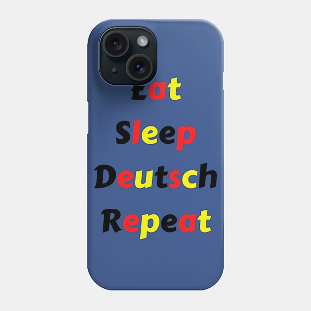 German Learner Speaker Teacher Deutsch Phone Case by Time4German