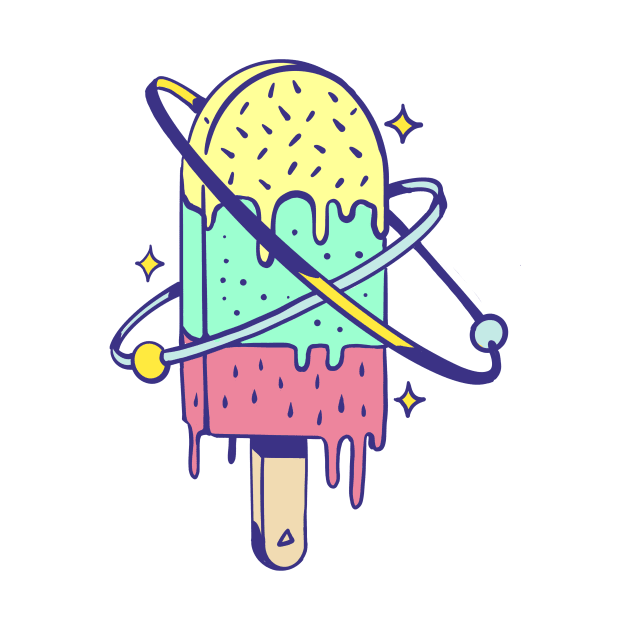 Ice cream planet by Paolavk