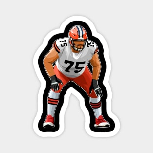 Joel Bitonio #75 Defend Magnet