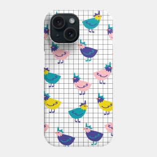 Cute Chickens Pattern Phone Case