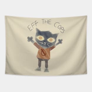 eff the cops Tapestry