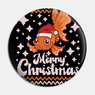 Goldfish Christmas Pin