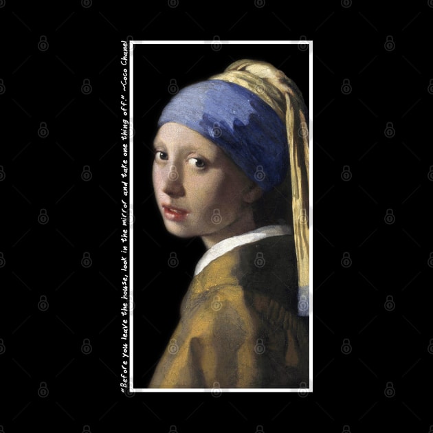 Girl With No Pearl Earring by MinimalFun