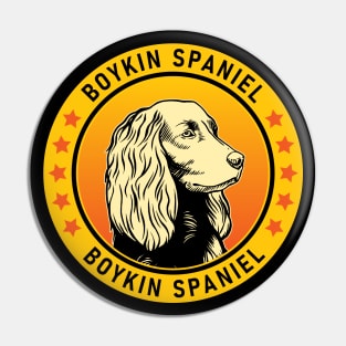 Boykin Spaniel Dog Portrait Pin