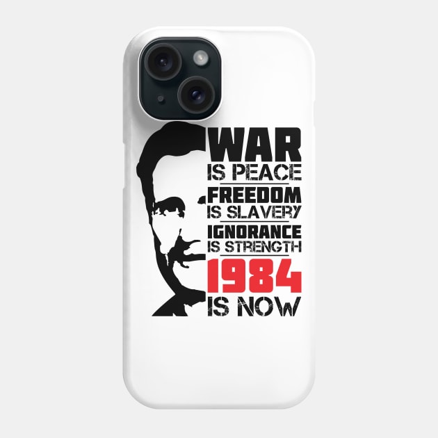 George Orwell 1984 Phone Case by CatsCrew