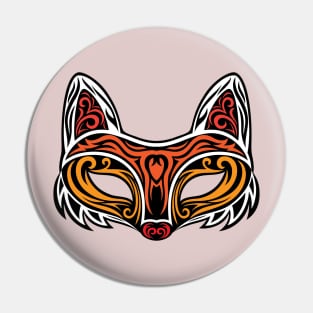 Fox Mask Pin