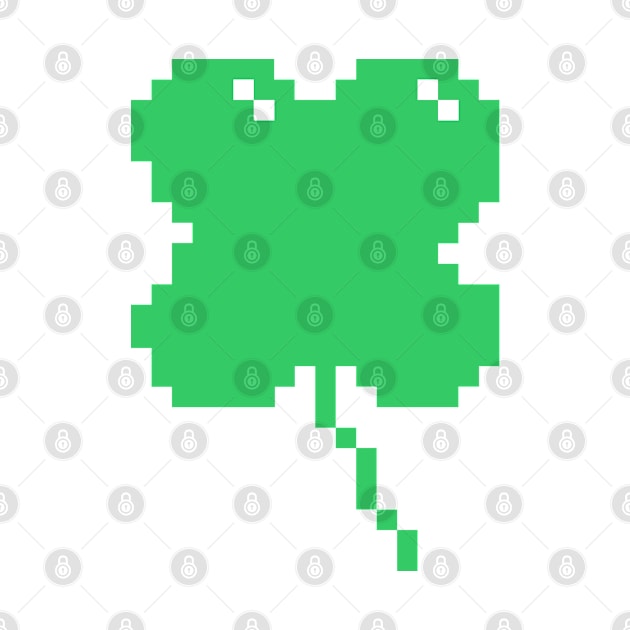 8-Bit Pixel Clover by Mumgle