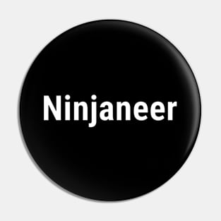 Ninjaneer White Pin