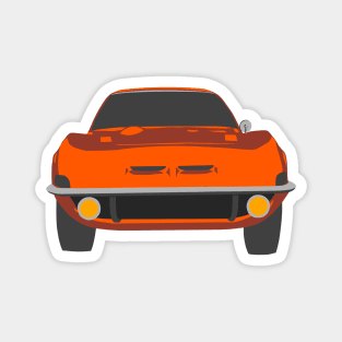 Opel GT Orange Magnet