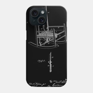 Massage Chair Vintage Patent Hand Drawing Phone Case