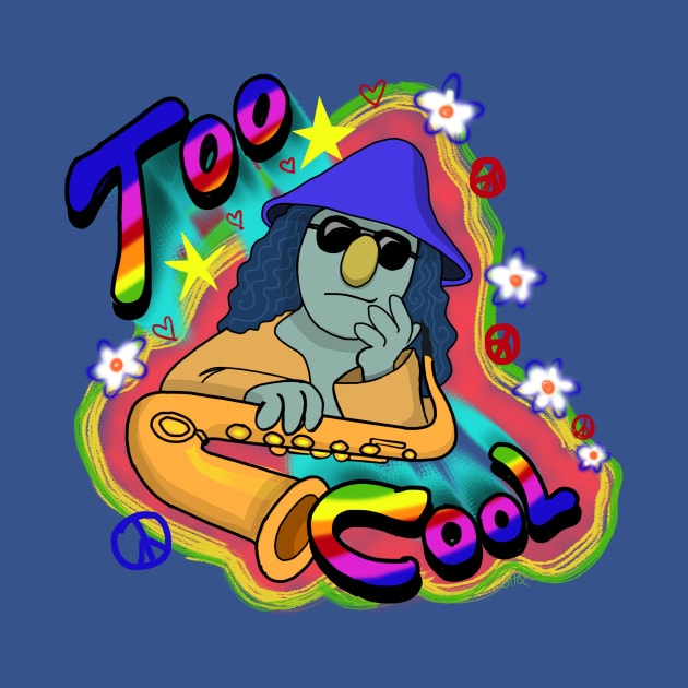 Too cool Zoot muppet by wolfmanjaq