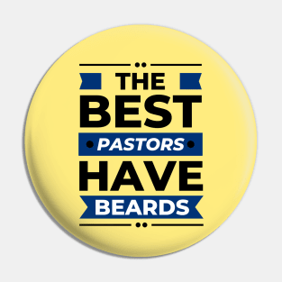 The Best Pastors Have Beards | Pastor Pin