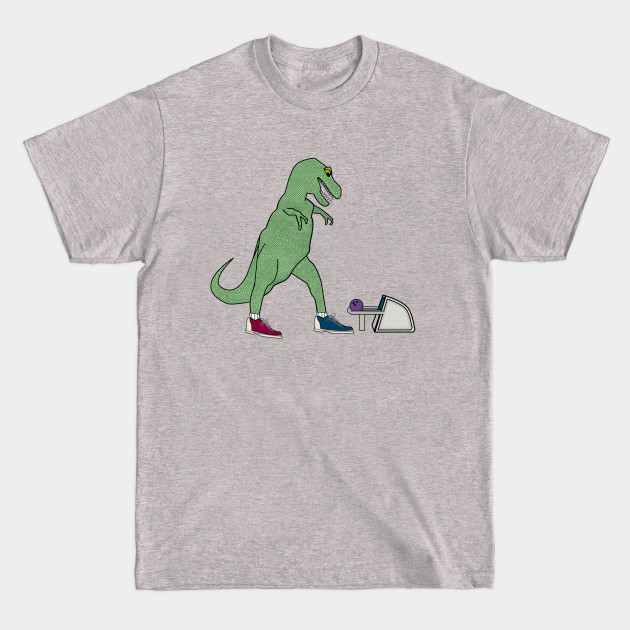 Disover The T-Rex Bowls - Bowling - T-Shirt