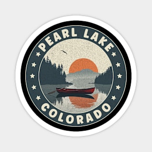 Pearl Lake Colorado Sunset Magnet